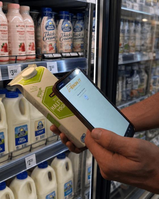 Scannen van een GS1 Digital Link QR-code op allergenen